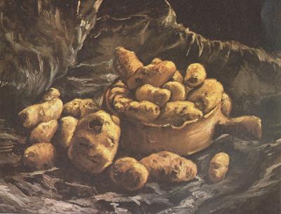 Vincent Van Gogh Still life with an Earthen Bowl and Potatoes (nn04)